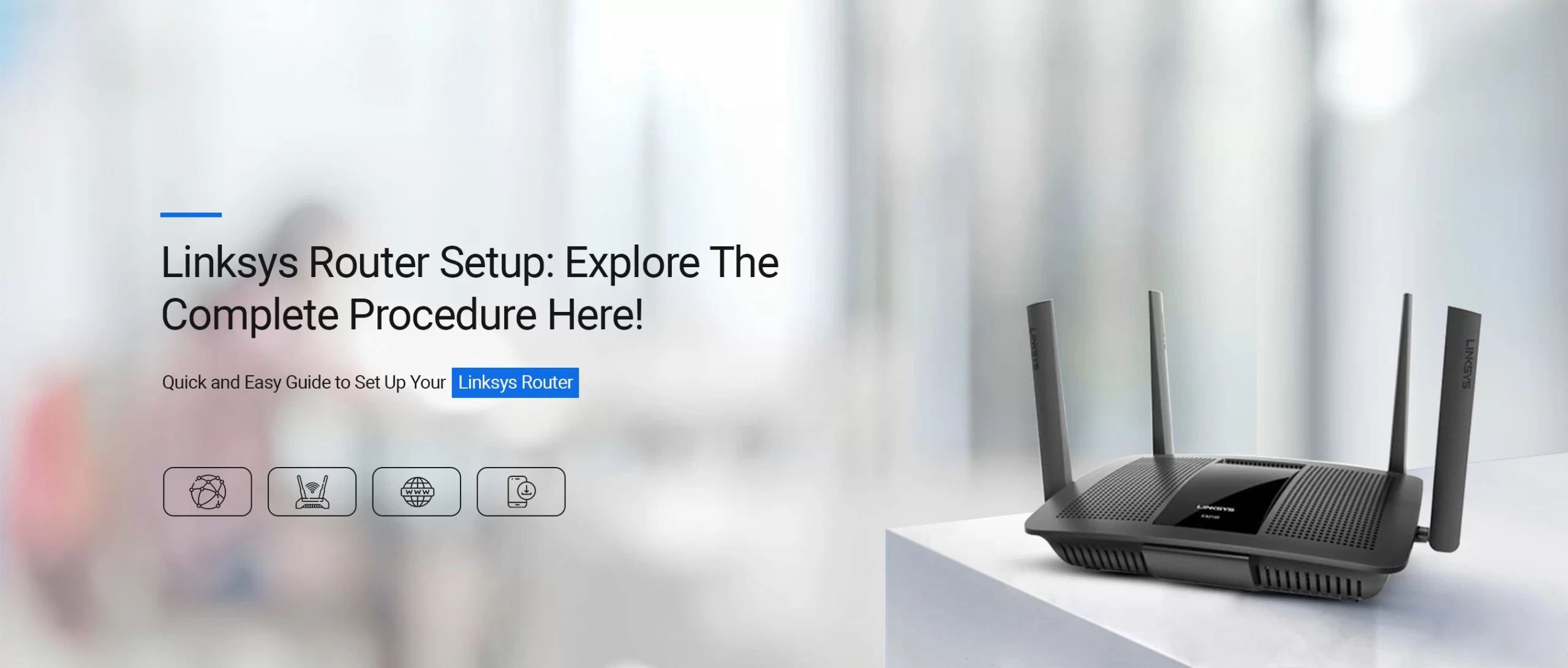 linksys router banner