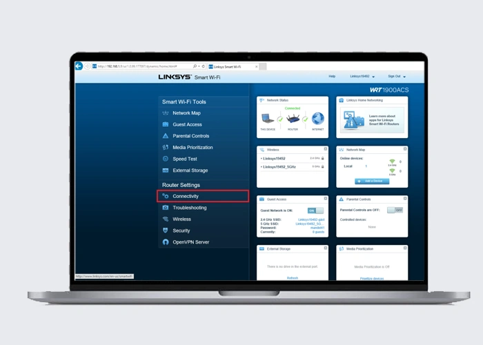 customize wifi settings